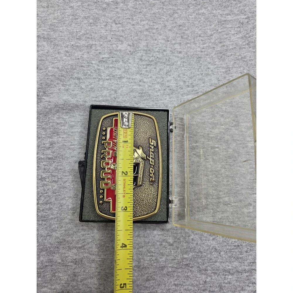 1989 Snap-on Drivin Proud Truck Belt Buckle New in Box
